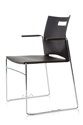 Kantinestoel Como met armleggers Joy@Work