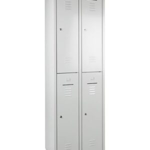 Lockerkast WRC 4 Joy@Work grijs