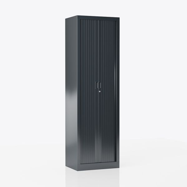 Roldeurkast 198cm hoog Joy@Work 60cm Antraciet