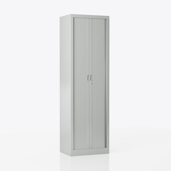 Roldeurkast 198cm hoog Joy@Work 60cm grijs