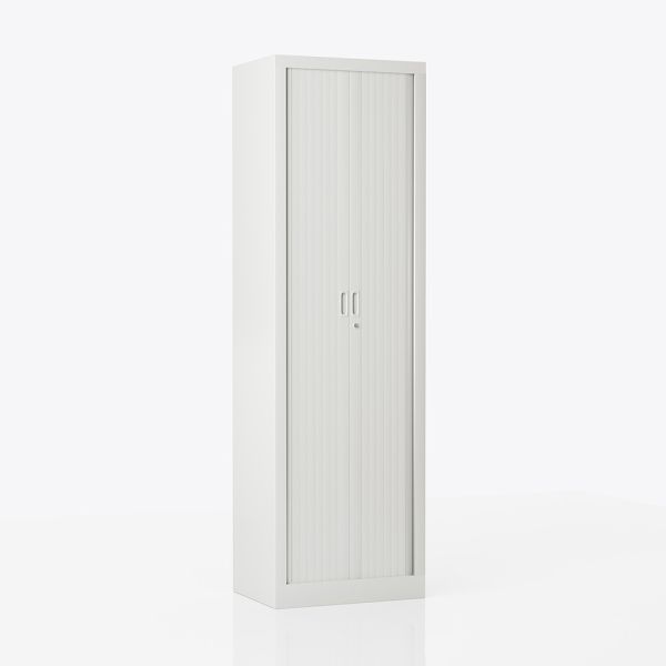 Roldeurkast 198cm hoog Joy@Work 60cm Wit