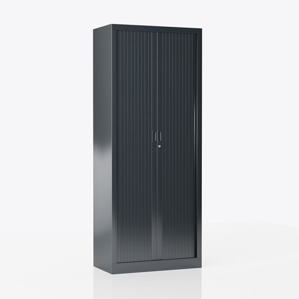 Roldeurkast 198cm hoog Joy@Work 80cm Antraciet