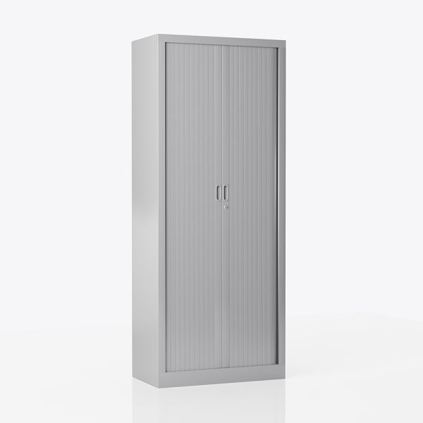 Roldeurkast 198cm hoog Joy@Work 80cm Aluminium